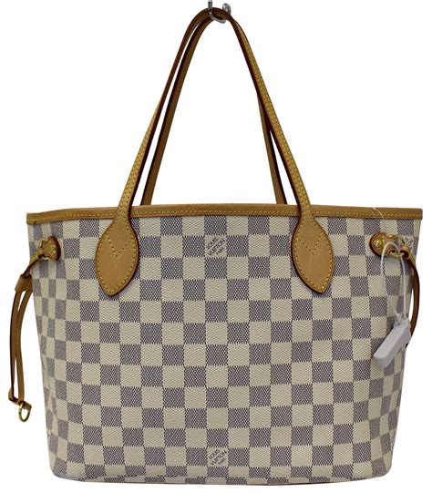 louis vuitton neverfull pm damier azur bag|louis vuitton damier azur backpack.